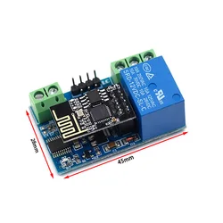 WiFi Relay Module for Smart Home Automation with Phone App Control (1 way)