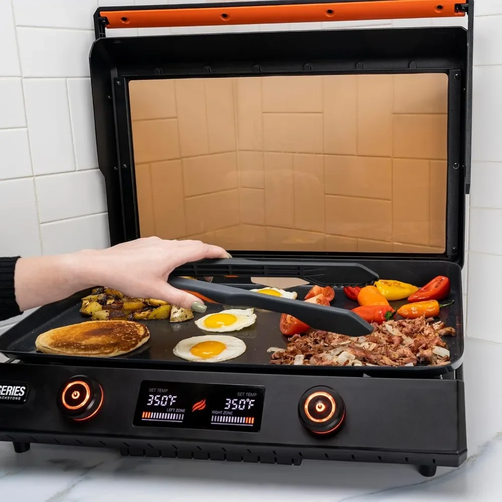Electric Grill,22 Inch，With Tabletop Large Griddle with Blackstone Griddle Accessories for Indoor and Outdoor Use 4
