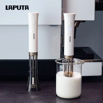 Wireless Automatic Milk Frother Hands-Free Coffee Latte Art Maker Electric Milk Steamer for Espresso Machines 1
