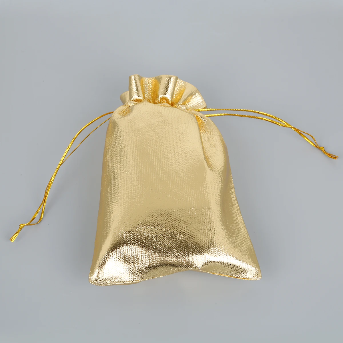 10 Stück Gold/Silber Organza Schmuckbeutel 7x9/9x12/10x15/13x18cm Kordelzug Hochzeitsgeschenkbeutel Schmuckverpackung – Detail 9