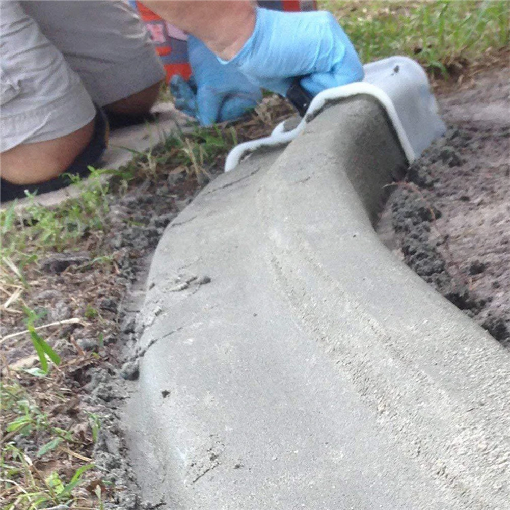 Reusable Concrete Trowel with Handle Path Maker Paver Mould Stone Brick Concrete Cement Walk Garden Paving Mold Patio Paviment