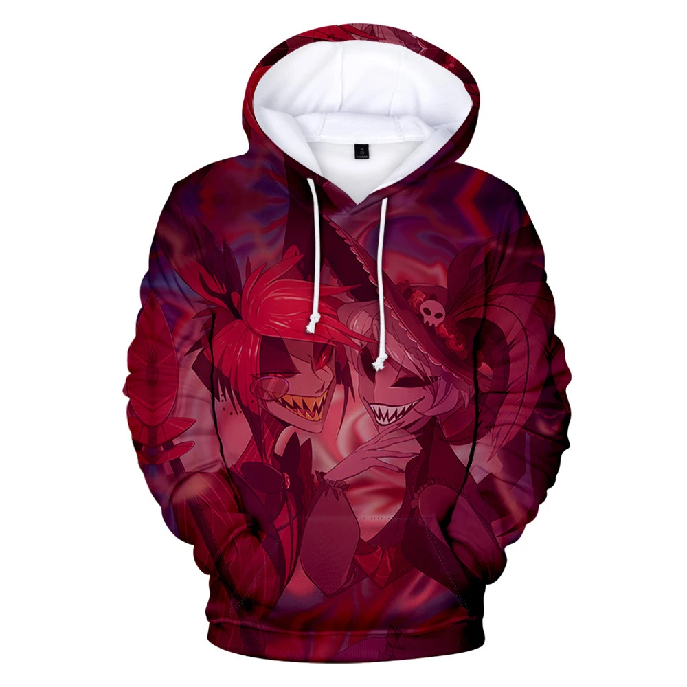 Sudadera Con Capucha Unisex Neemanndy - Estampado 3D De Lobo, Bolsillo Canguro, Poliéster Y Elastano