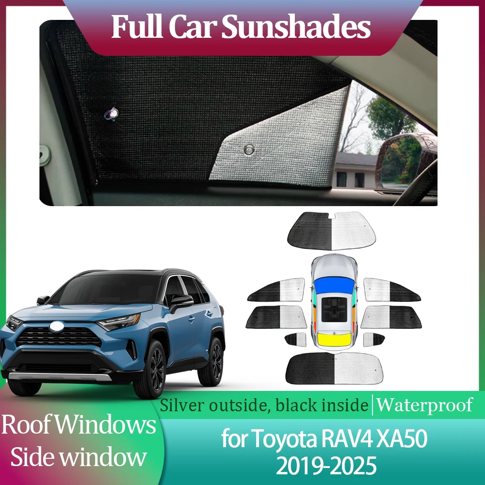 TOPINSTALL New Foldable Sunshade Compatible With 2025 2026 Toyota Camry
