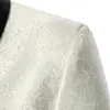 Men's Suit Textural Texture Luxury Men's Blazer Business Casual Style Men's Top Wedding Groomsman Stage Performance Men's Suit 4