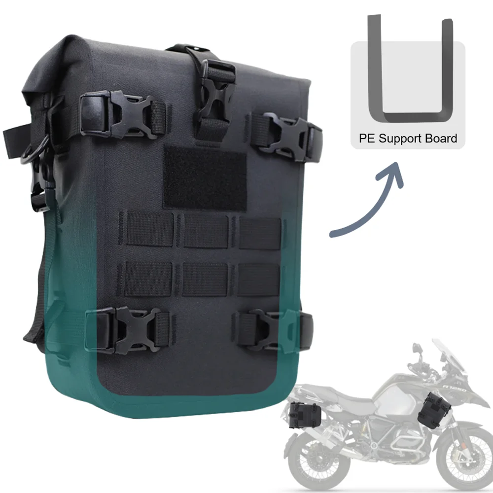 Waterproof Multi-Function Motocross Rear Seat Luggage Pack and Outdoor Riding Backpack
