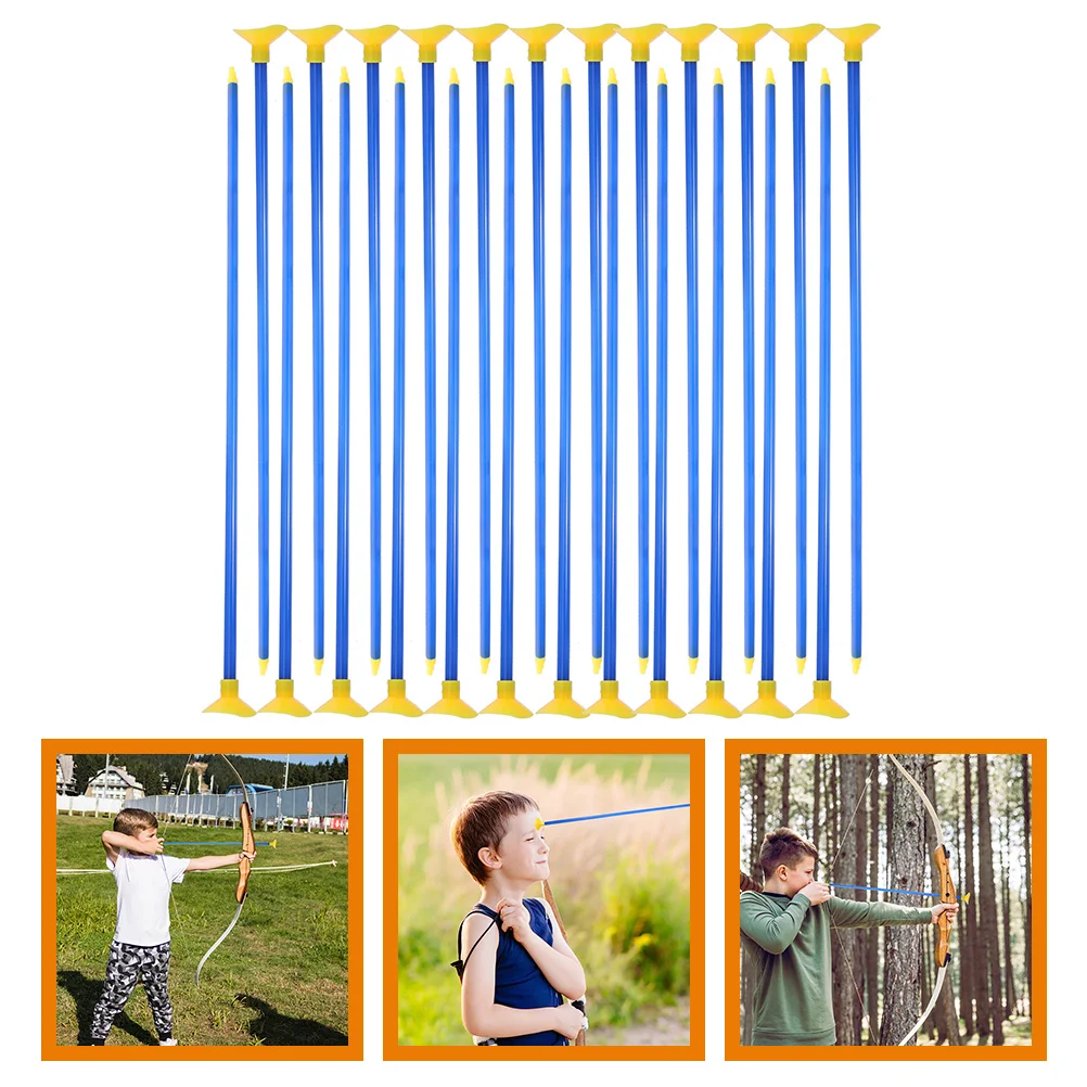 

24 Pcs Sucker Arrow Safety Training Portable Practice Outdoor Bow Kids Game Shooting Toy Playing