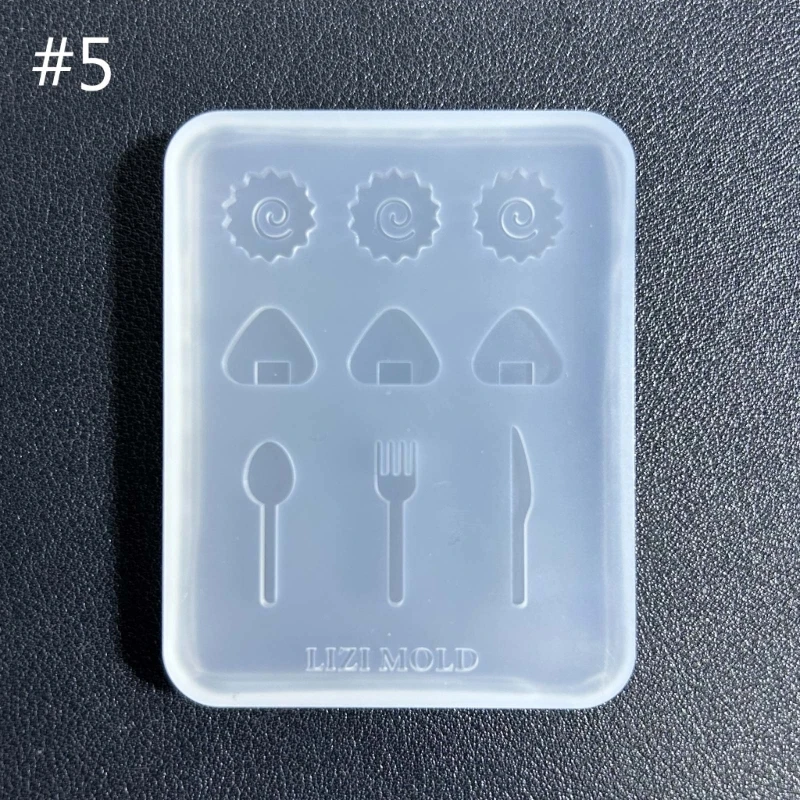 Leicht zu reinigende Silikonform, Mini-Brot, Kekse, Kuchen, Backwerkzeuge, handgefertigte Cracker-Gussform für Backliebhaber – Detail 7