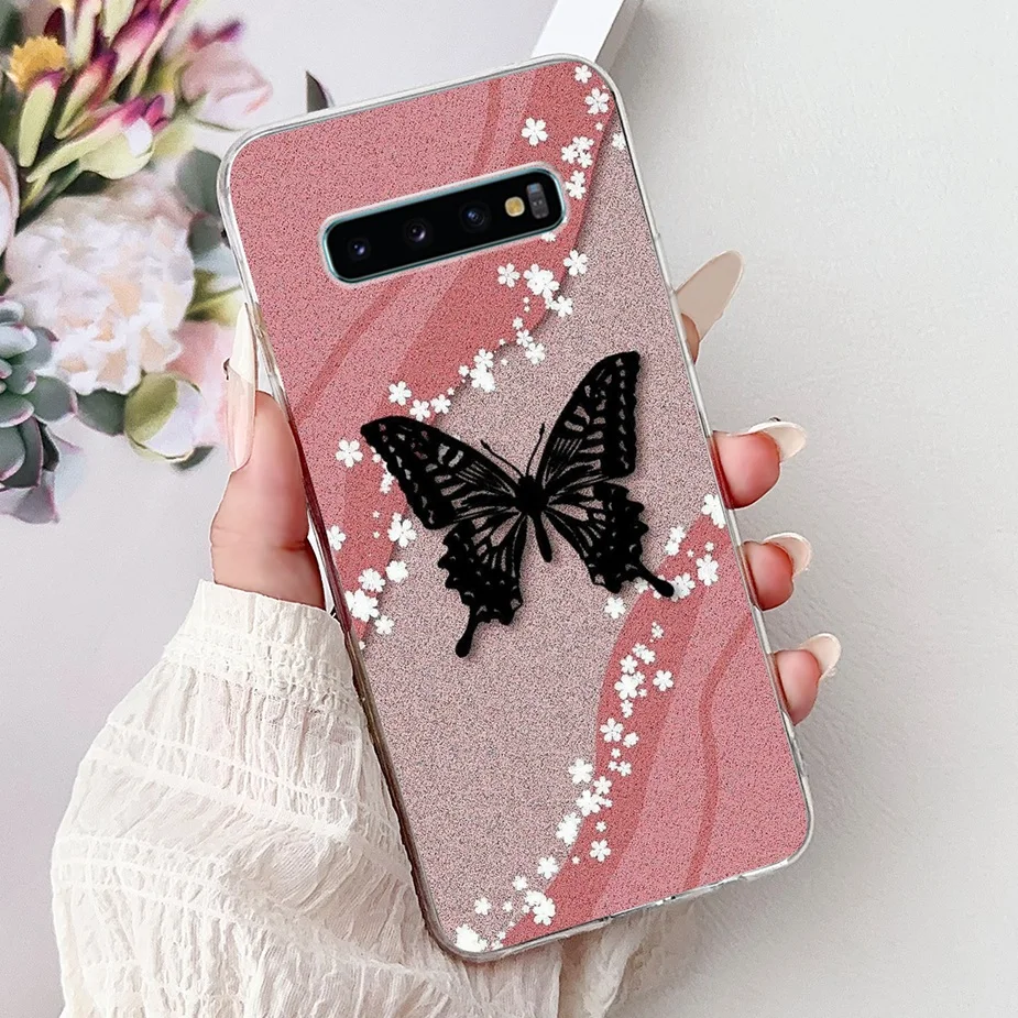 Cute Cat Luxury Painted Soft Silicone Phone Case Cover