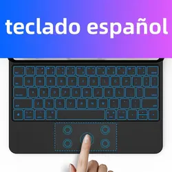 Magic Keyboard with LCD Display for Pro 11 2024(M4) (Spanish Black)