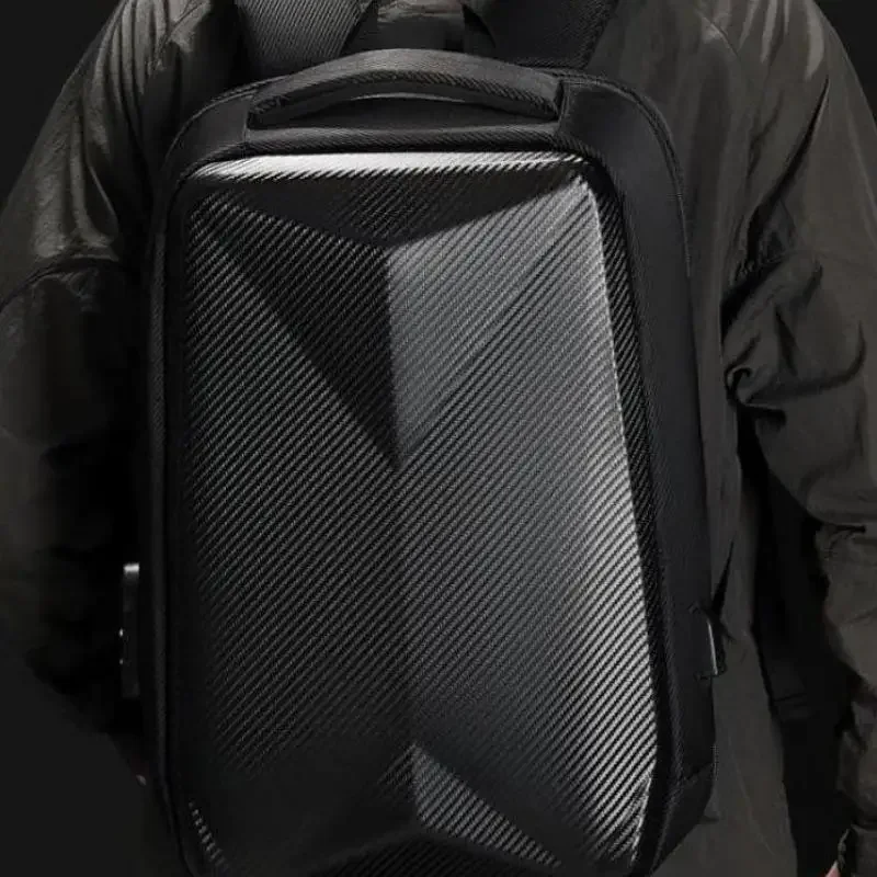 New Multi-functional Anti-theft Backpack Men's Casual Waterproof Large Capacity Travel Bag Usb Hard Shell Student Computer Bag 5