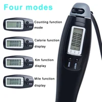 Digital Wireless Calorie Counter Skip Rope Sport Weights Exercise Fitness Body Building Cordless Digital Jump Ropes Set 2