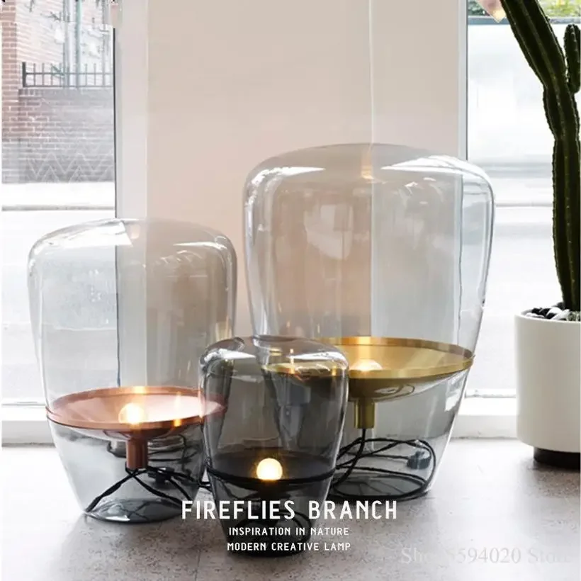 Nordic Brokis Balloons Floor Lamp Bedroom Bedside Glass Floor