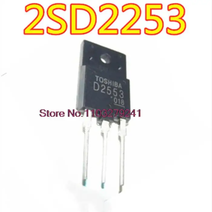 

20 шт./лот D2253 2SD2253 1700 в 6A 50 Вт TO-3P новый оригинальный