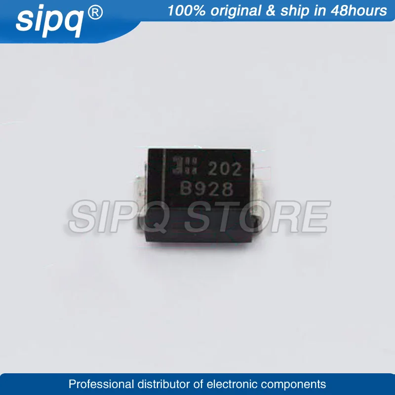 

10 шт./партия 1SMB5928B-13 1SMB5928B SMB(DO-214AA), абсолютно новый и оригинальный Оригинальный оригинальный товар