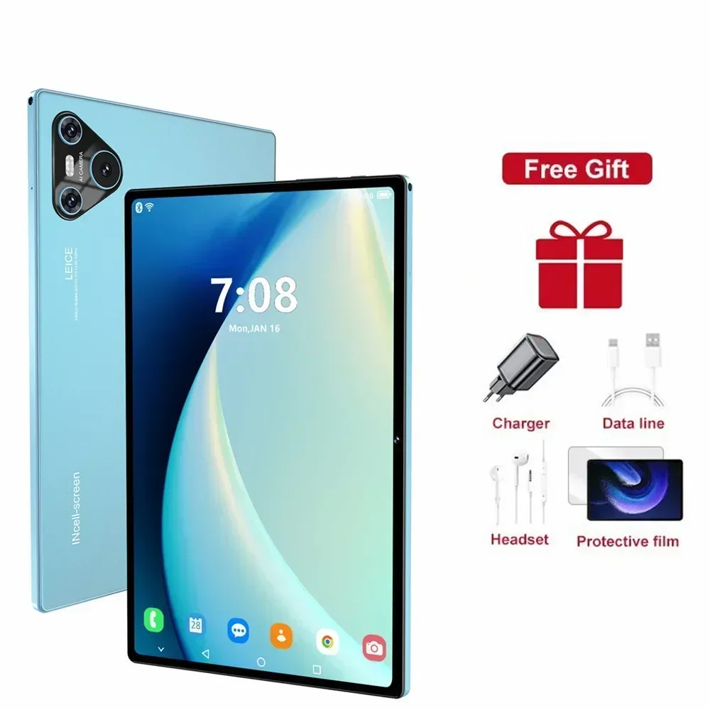 thumbnail image 1 of Tableta PC Pad 6S Pro original 2024 con Android, 16 GB + 1 TB, doble SIM, 10 pulgadas, 10 000 mAh, 5G, versión global, GPS para niños, 1 of 5