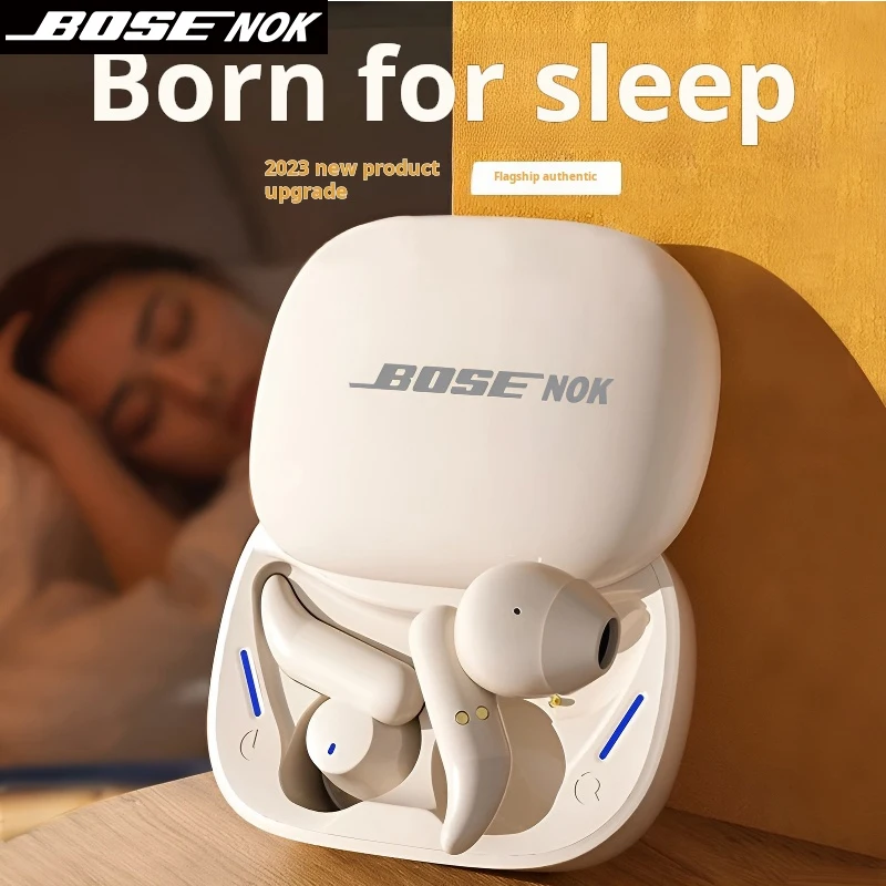 

Original BOSENOK C27 Wireless Bluetooth Headphones In-Ear Earbud Wireless Bluetooth Headset Music Headphone Noise-Cancellation