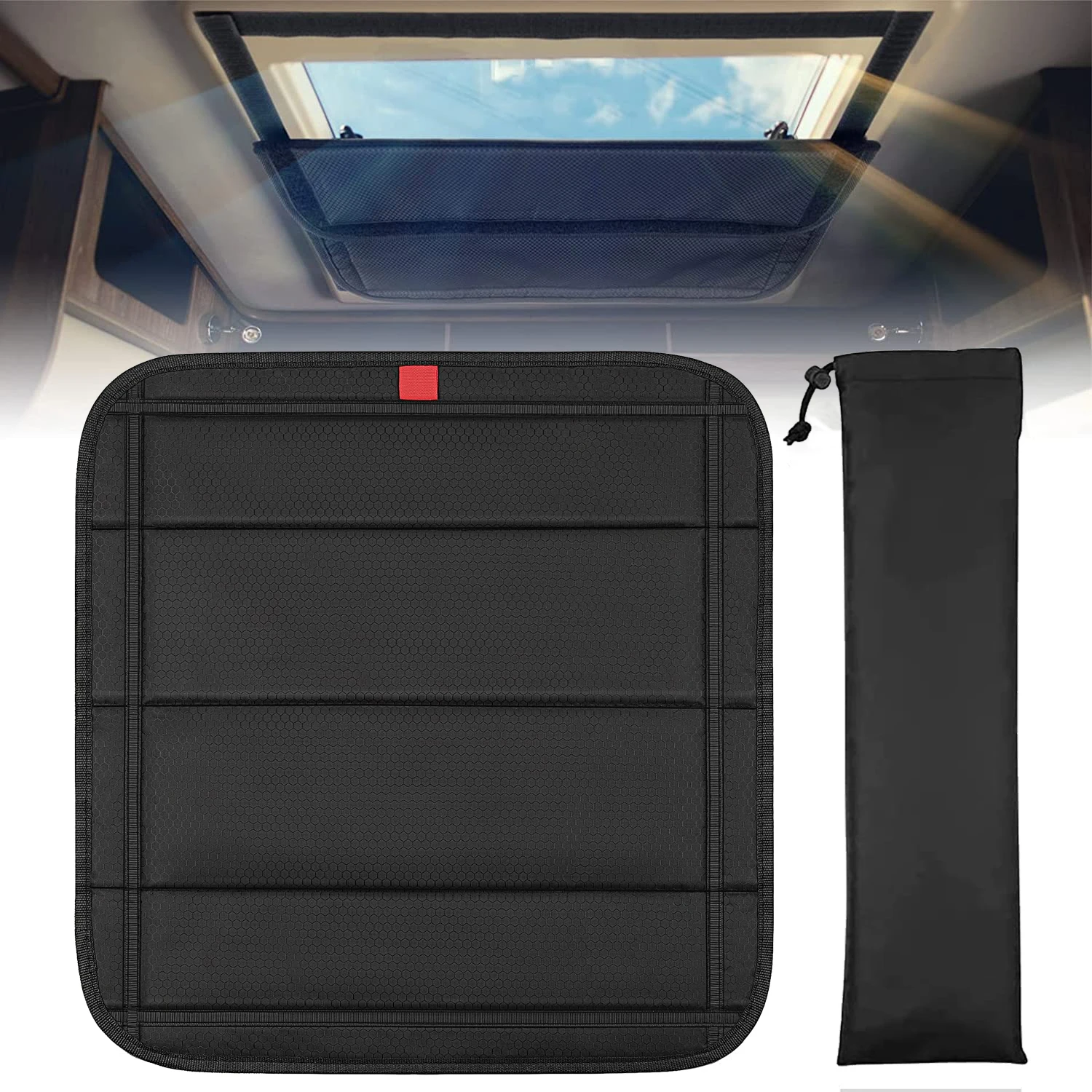 RV Vents Skylight Insulator Cover Waterproof Blackout Covers, for