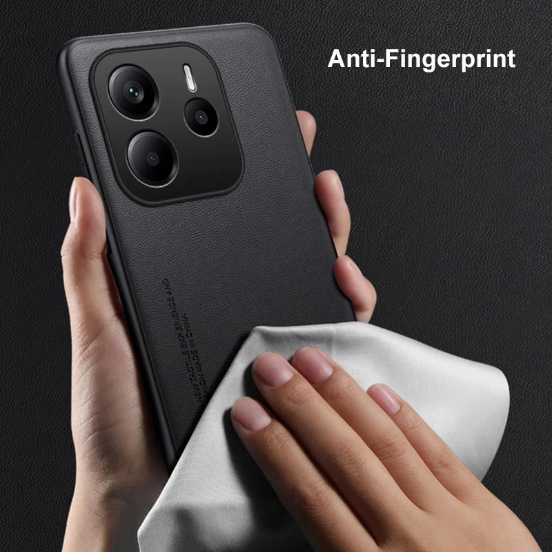 HAOYE Leather Folio Cover per Xiaomi Redmi Note 13 5G