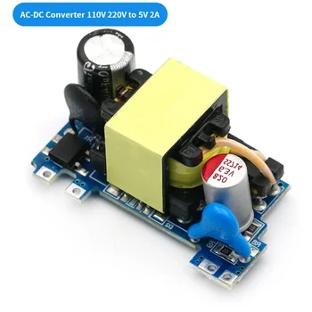 AC-DC 3.3V/5V/12V ตัวแปลงบั๊กที่แม่นยำ AC 220V ถึง5V DC Step Down Transformer โมดูล1A 12W 12