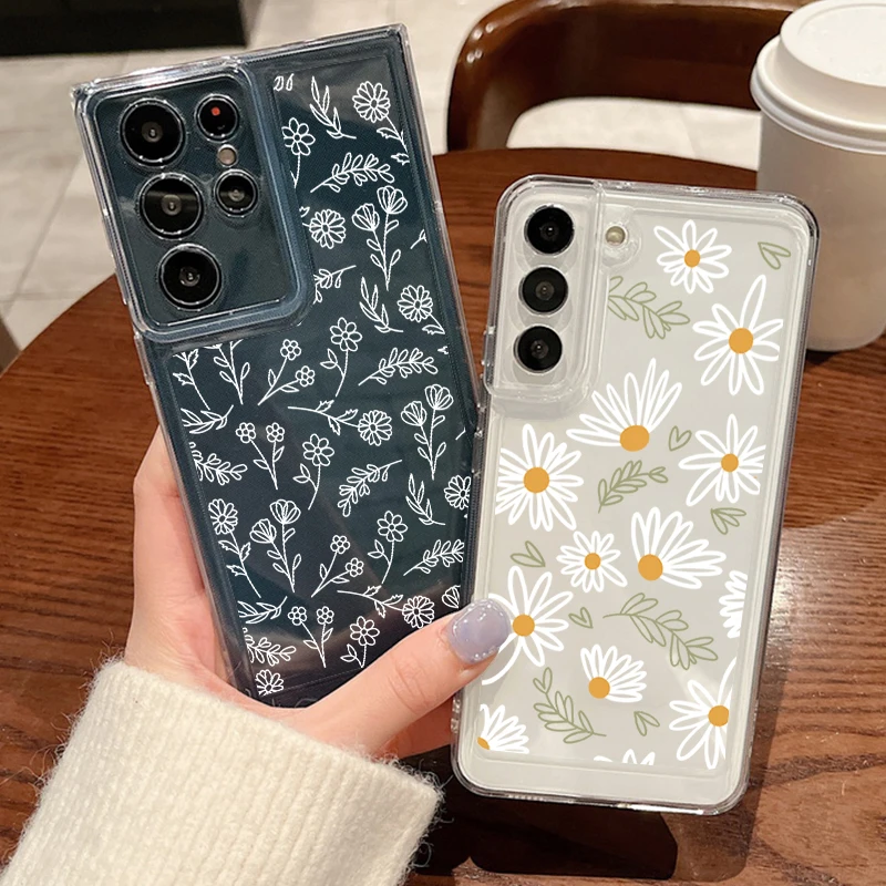 Little Flower Soft Phone Case Cover