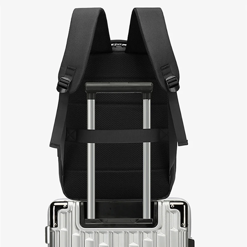 5874-29e2f3.jpg Laptop Backpack Large Capacity Waterproof Backpack Hard Shell Lightweight Travel Bags USB Charge