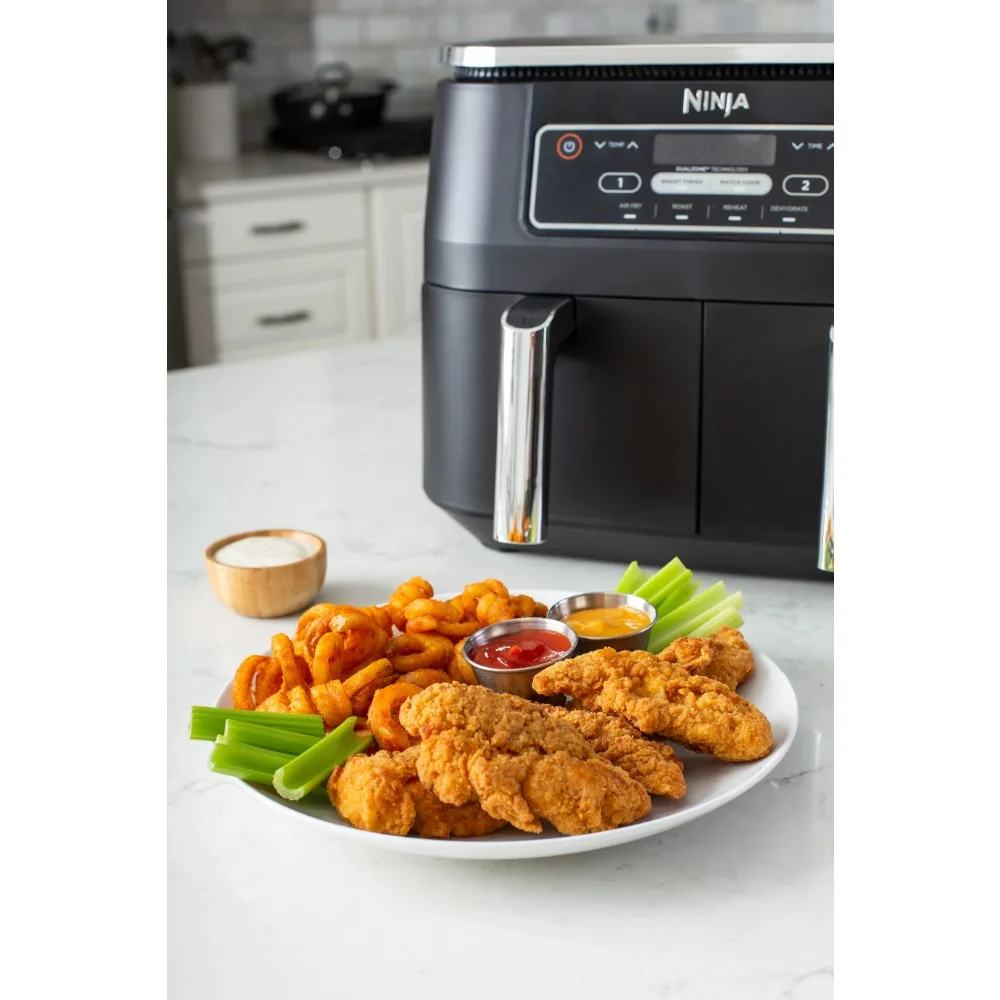 Ninja Foodi 6-In-1 8 Qt. 2-Basket Air Fryer with DualZone