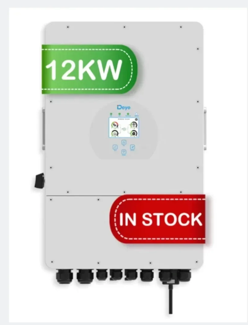 Sun-12K-Sg04Lp3-Eu Deye Inverter Solare Ibrido 12Kw 3 Fasi Deye