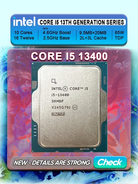 Intel® Core™ i5 i5-13400 10 x 2.5 GHz Processeur (CPU) Tray Socket