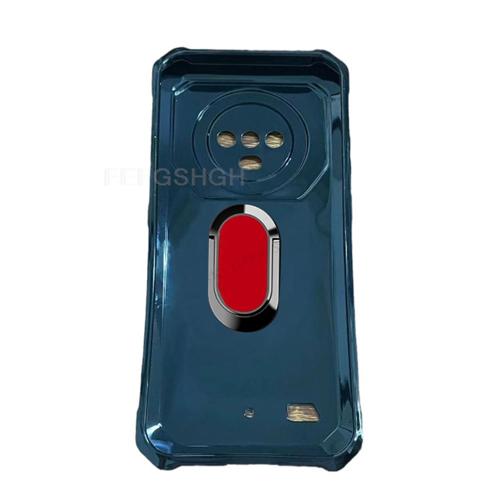 For Cubot KingKong ES 6.56"CubotKingKongES KingKongES Back Ring Holder Bracket Phone Case Smartphone TPU Soft Silicone Cover 3