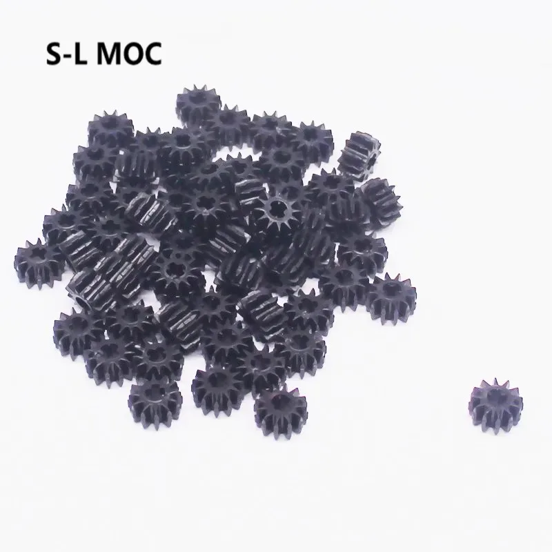 50Pcs 32270 Gear 12 Tooth Double Bevel Bricks Toy Per Technical Moc Buildings Blocks Regali Ad Alta Tecnologia Compatibili