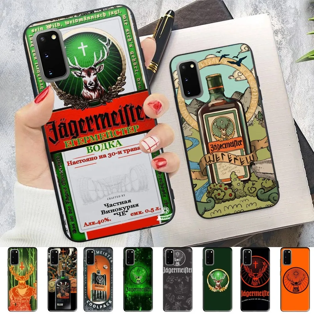 Custodia Per Telefono Jagermeister Per Samsung S 9 10 20 21 22 23 30 23Plus Lite Ultra Fe S10Lite Fundas