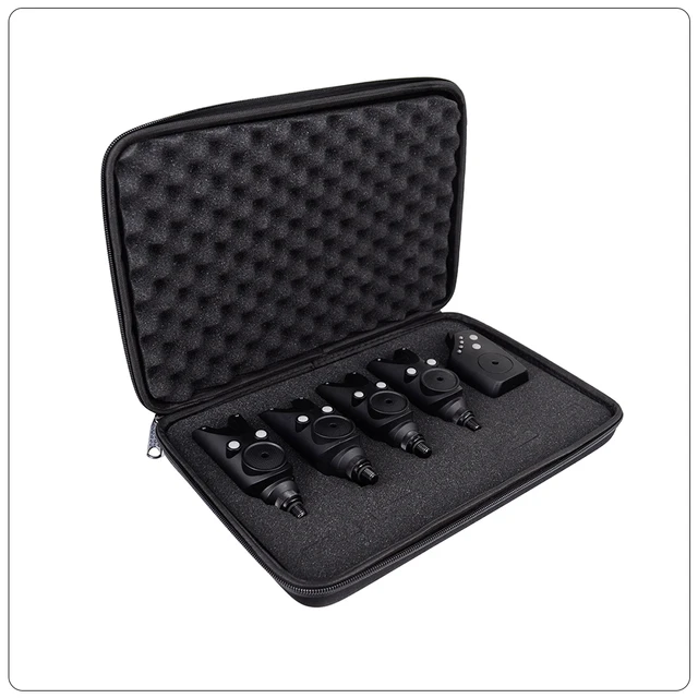 Sougayilang Set Allarmi Da Pesca Wireless | 4 Trasmettitori + 1 Ricevitore | Per Carp Fishing E Notte - Foto 2