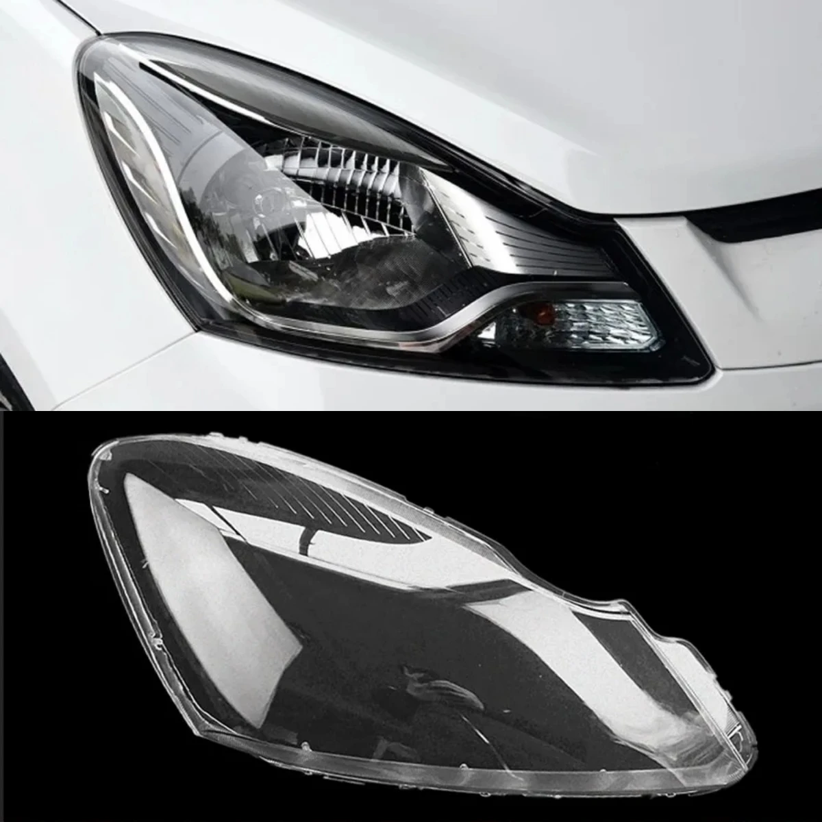 

For Changan Benben Headlight Lens Cover Transparent Lampshade Headlamp Shell Plexiglass Auto Replacement Parts 2014 - 2018