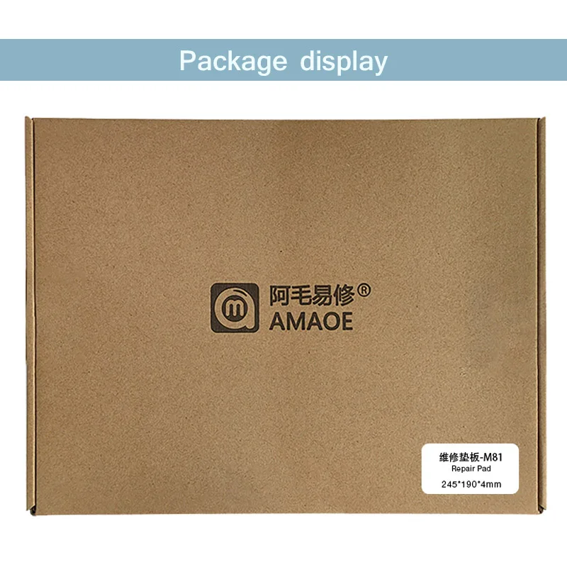 AMAOE M81 Working Mat or Mobile Phone Repair Anti-static Synthetic Stone High Temperature Resistant Workbench Table Pad