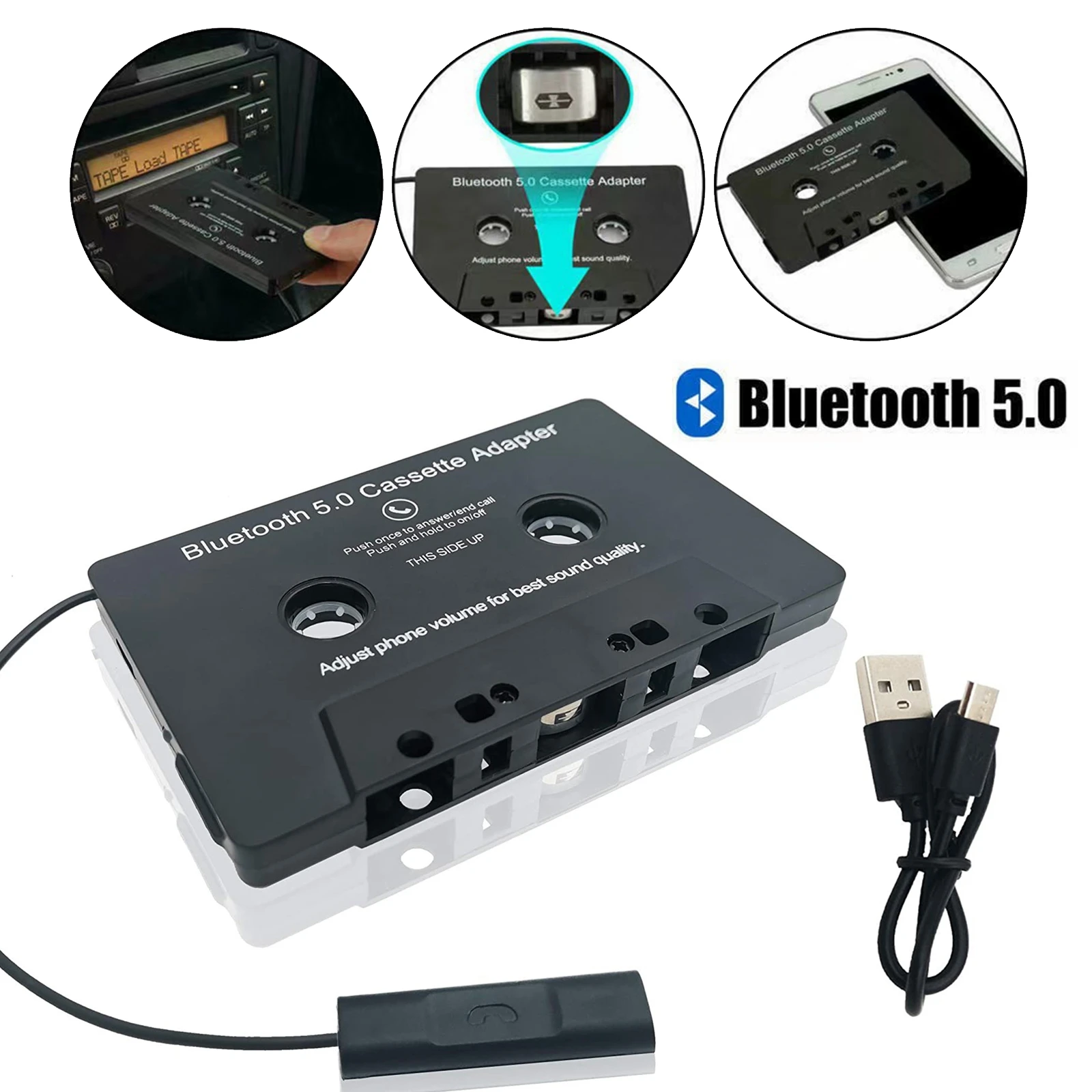 Auto Audio Stereo Kassette Fahrzeug Bluetooth Tape Konverter Kassetten  rekorder Auto MP3 Bluetooth 5,0 Freis prec heinrich tung für iPhone -  AliExpress