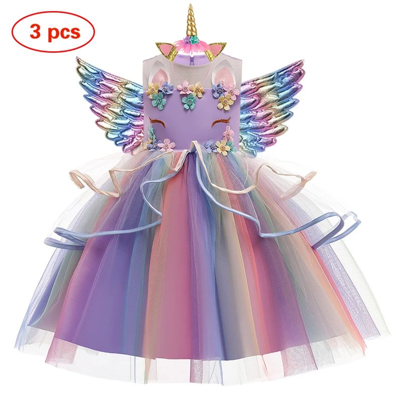 RobeTutudeNairobiOrnpourPetiteFilleTenuedePrincessePastel