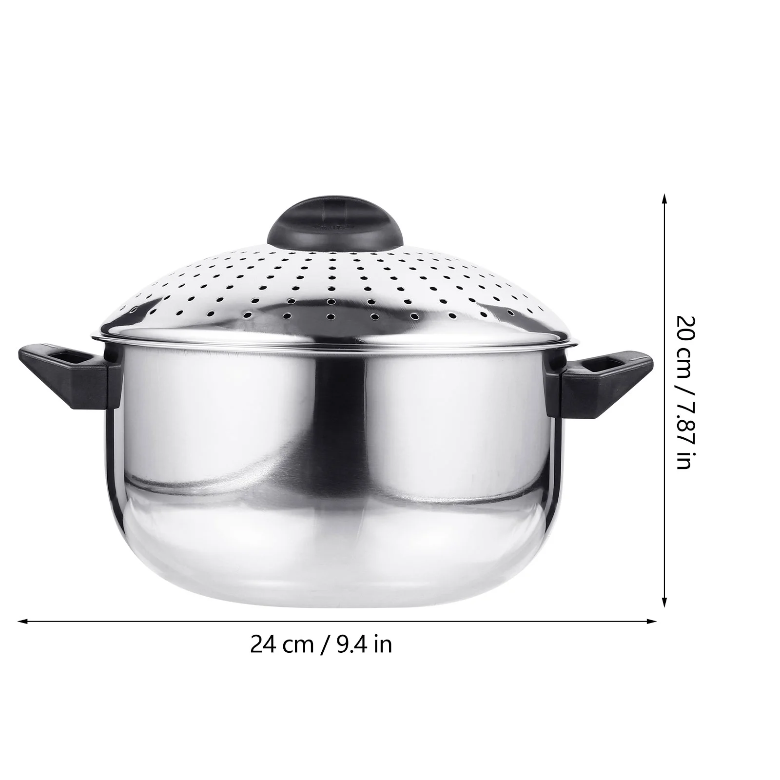 

Pot Sstockpot Pasta Noodles Steamer Egg Boiler Mini Stainless Steel Cookware Plastic Non-stick Strainer