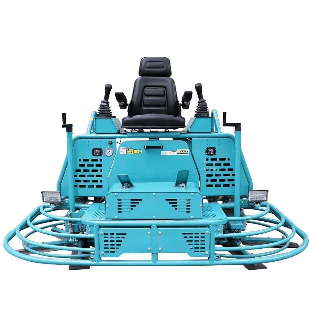 Construction Machine Ride- On Hydraulic Drive Gasoline Engine Concrete Power Trowel For Sale