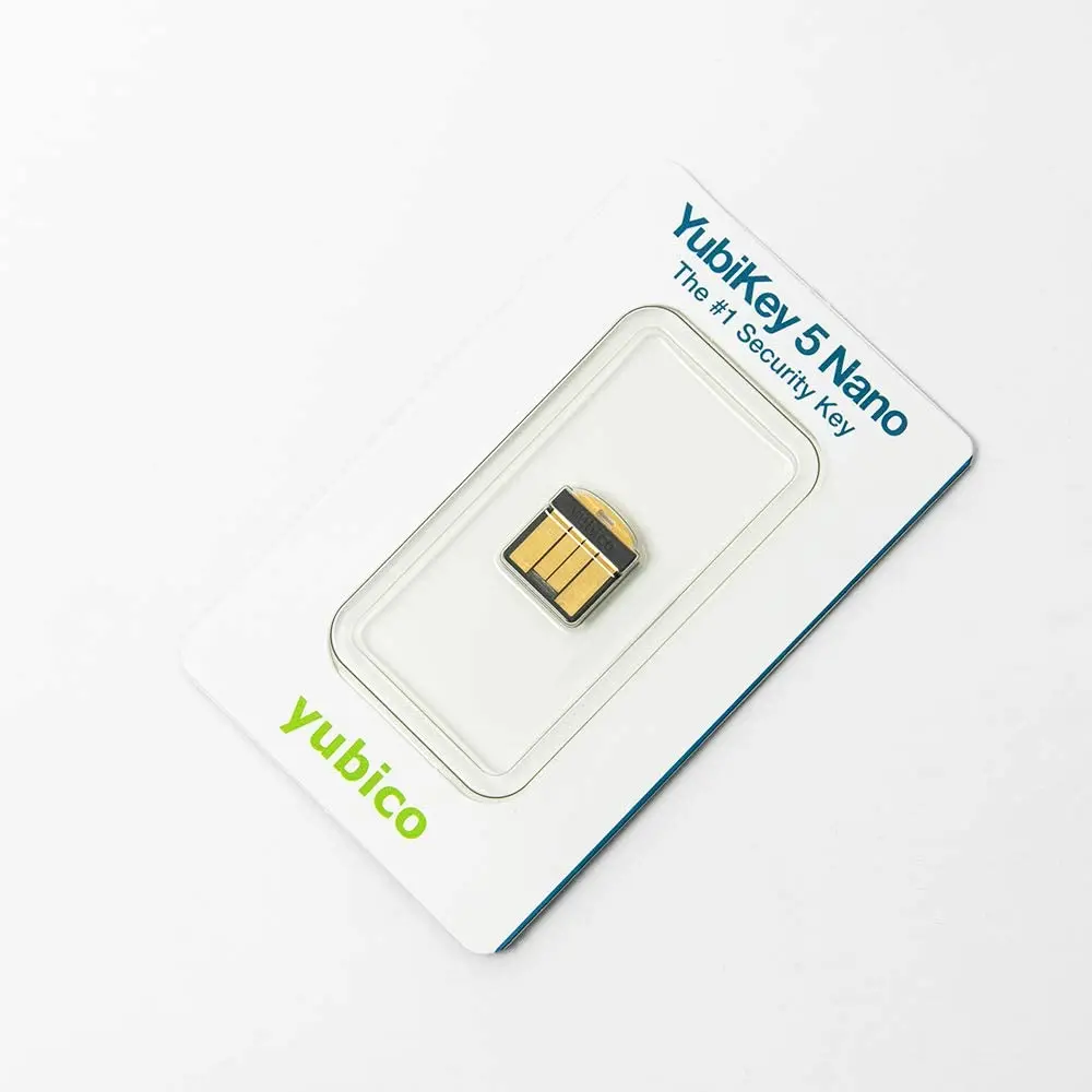 FREESHIPPING Yubikey Yubico 5 Nano USB A chiave di sicurezza