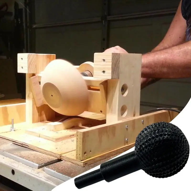 

Wood Carving Grinder Ball Chisel File Carbon Steel Sanding Attachments Ball Gouge Rotary Grinding Head Abrasive Tool Accessories