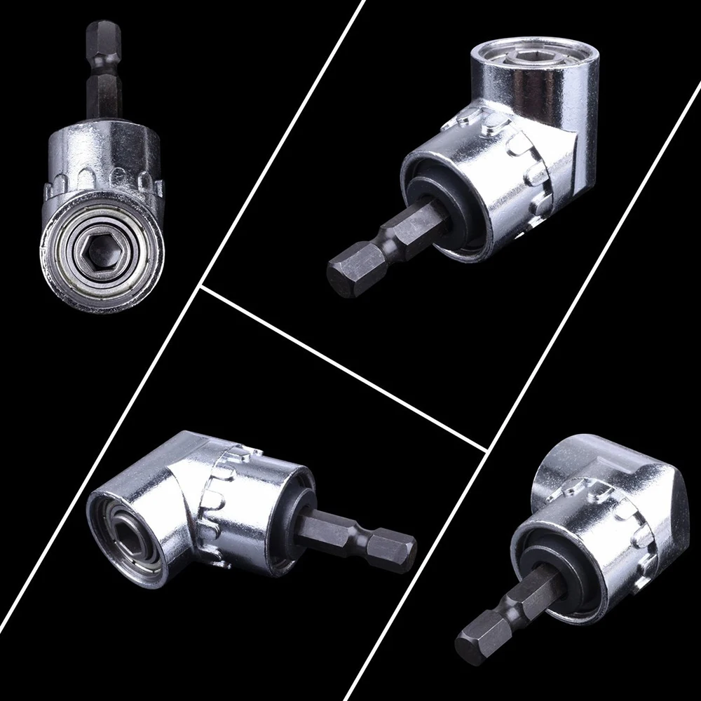 Screwdriver socket adapter 1pcs Hex Bit 105 Degree Angle Screwdriver Socket Holder Adapter Adjustable Bits Drill Angle Screwdriver Batch Head