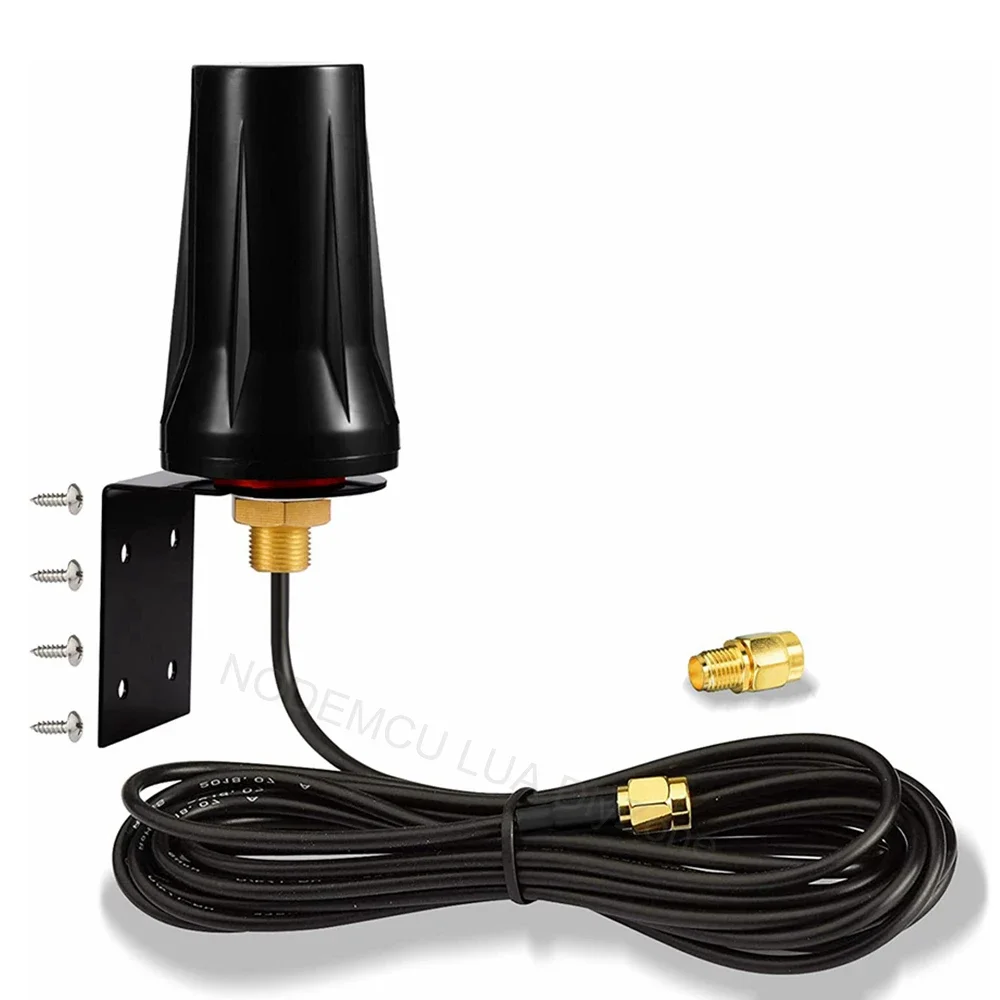 High Gain 4G Antenna External Use SMA Male Wall Bracket LTE Router Signal Booster Cell Phone Amplifier