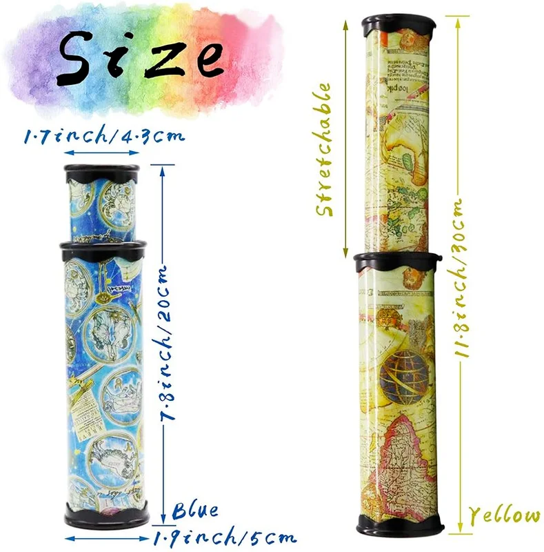 Kids Kaleidoscope Toy Educational Old World Kaleidoscope Magic Rotating Classic Toys for Children Boys Girls Gifts children toys