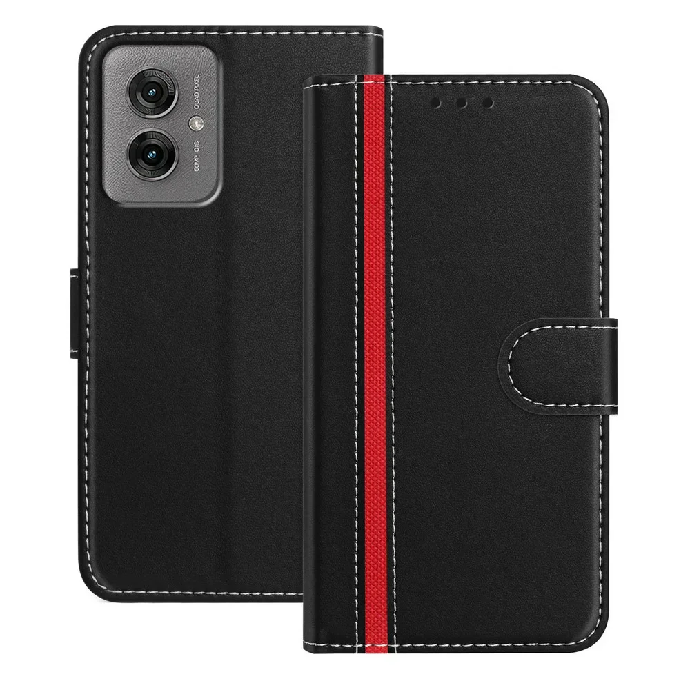 5G Leather Wallet Case for Motorola Moto - Premium Protective Cover