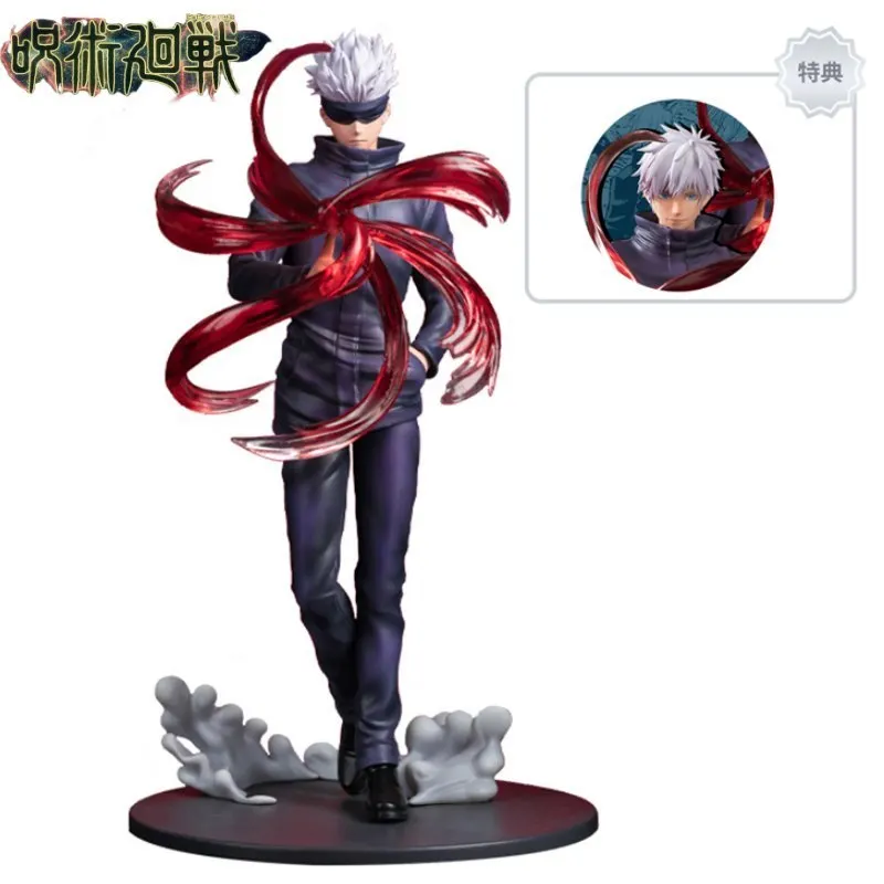 

Jujutsu Kaisen PVC Anime Action Figure Original AniMester Satoru Gojo Toys Boy Children Gifts Desktop Decorations Collection