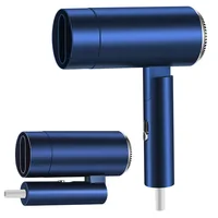 Nouveau Mini sèche-cheveux haute puissance, Ion lumière bleue, séchage rapide, silencieux, marteau de sécurité pliable, pratique 2