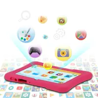 PRITOM 7 Inch Kids Tablet Quad Core Android 13 32GB WiFi Bluetooth Educational Software Installed - Image 4