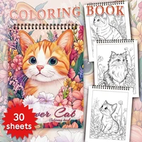 30 Sheet Adult Drawing Book-,11.2x 8.3 inch 100gsm thick paper for soothing, anxiety and more, perfect for many holiday gifts! 2