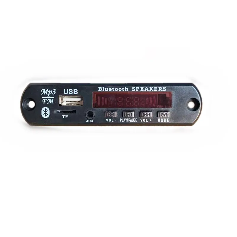 앰프 MP3 디코더 보드, 자동차 MP3 플레이어, USB 레코드 모듈, FM 라디오 AUX, 스피커용 핸즈프리 오디오 DIY