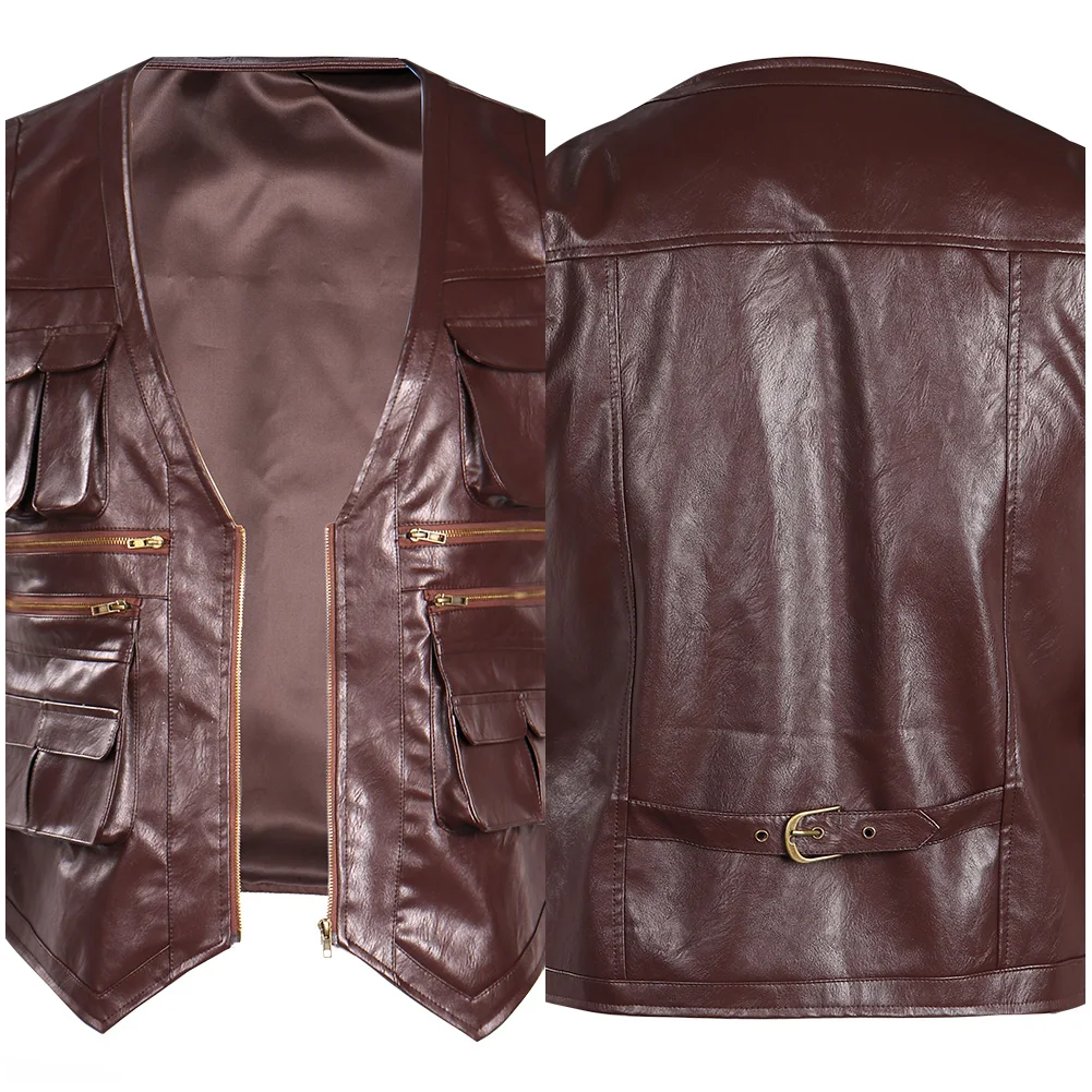 

Dominion Owen Grady Cosplay Costume Vest Only Halloween Carnival Suit